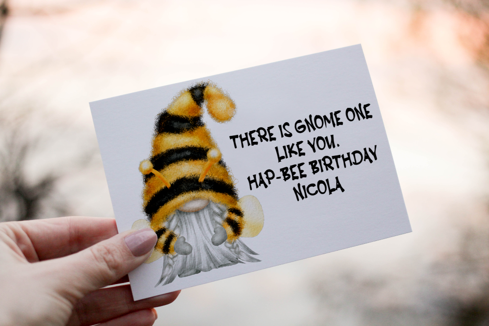 There's Gnome One Like You Birthday Card, Gonk Birthday Card